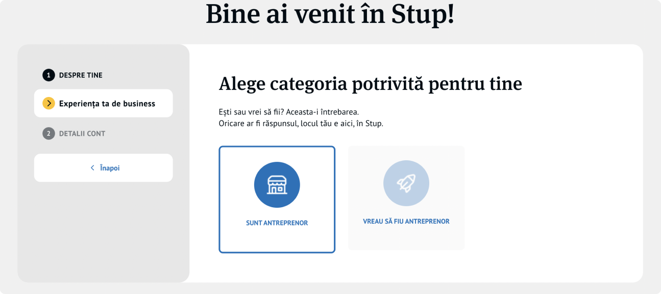 stup registration